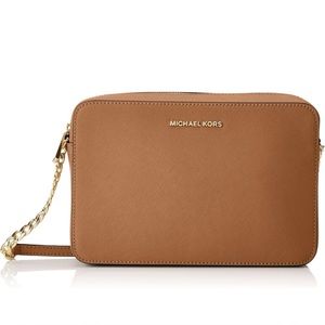 Michael Kors Jet Set Crossbody - Luggage Brown